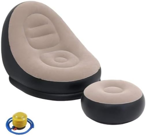Inflatable Sofa Chair with Footrest