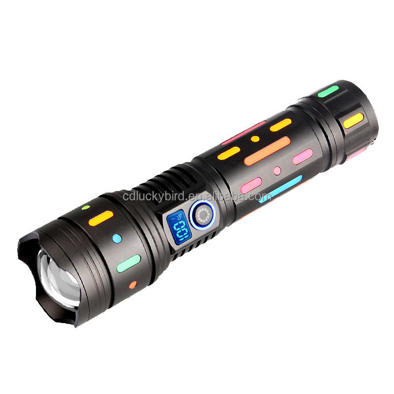 Colorful Rechargeable Flashlight – Bright Light, Bold Colors