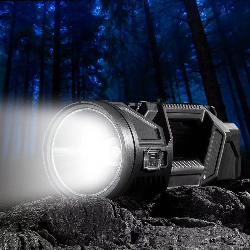 Solar Portable Search Light | Rechargeable • High Brightness • Outdoor Ready