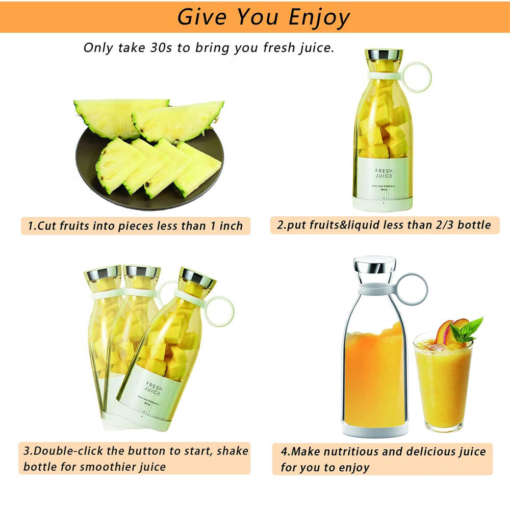 Multifunction Portable Mini Electric USB Juicer Blender-Mini Juicer