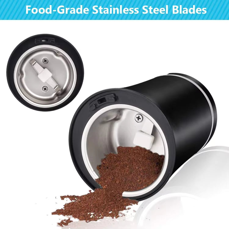 Portable Mini Electric Stainless Steel Coffee Powder Grinder Machine Grinder