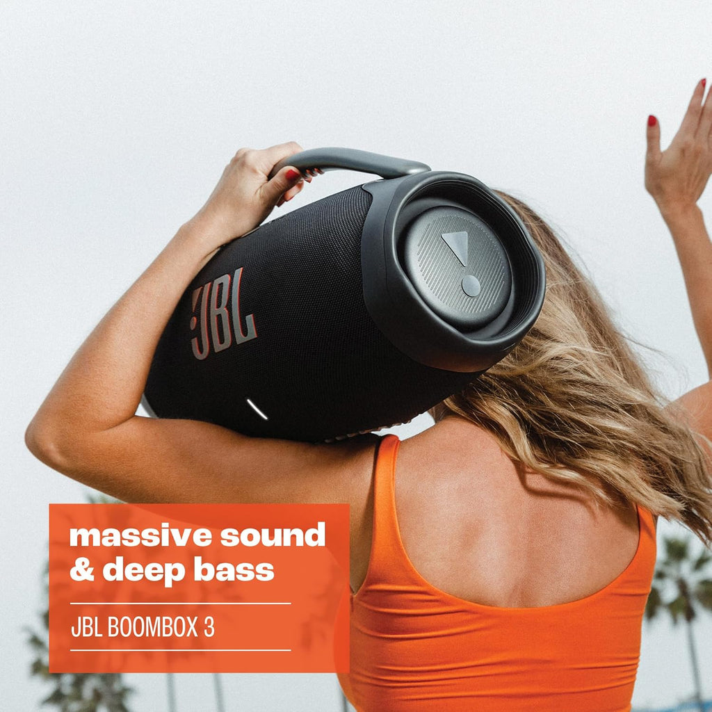 JBL Boombox 3 Portable Speaker, Massive Signature Pro Sound 🔊