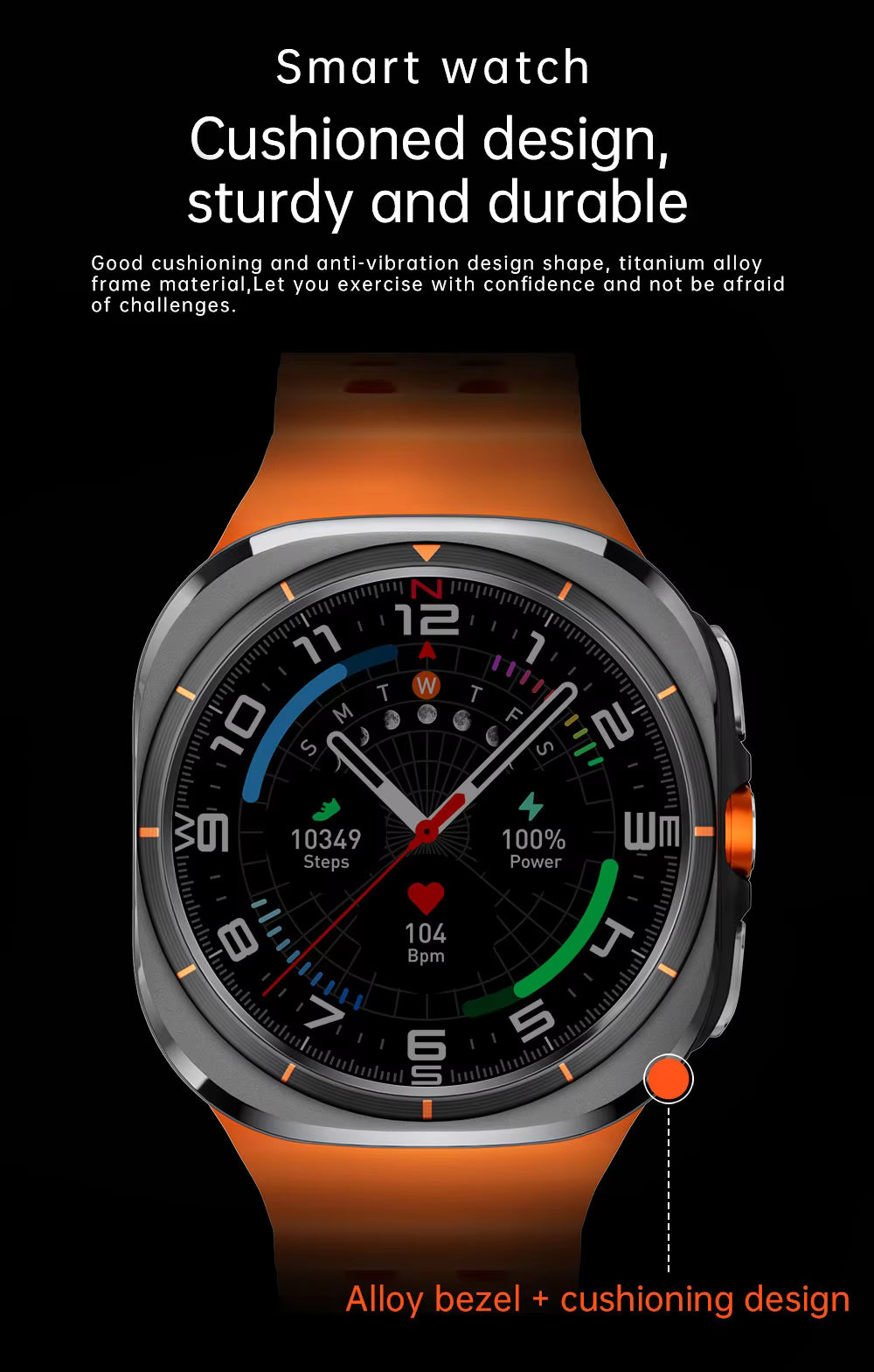 Samsung Galaxy Watch 7 Ultra - Titanium Smartwatch with Advanced Health Tracking
