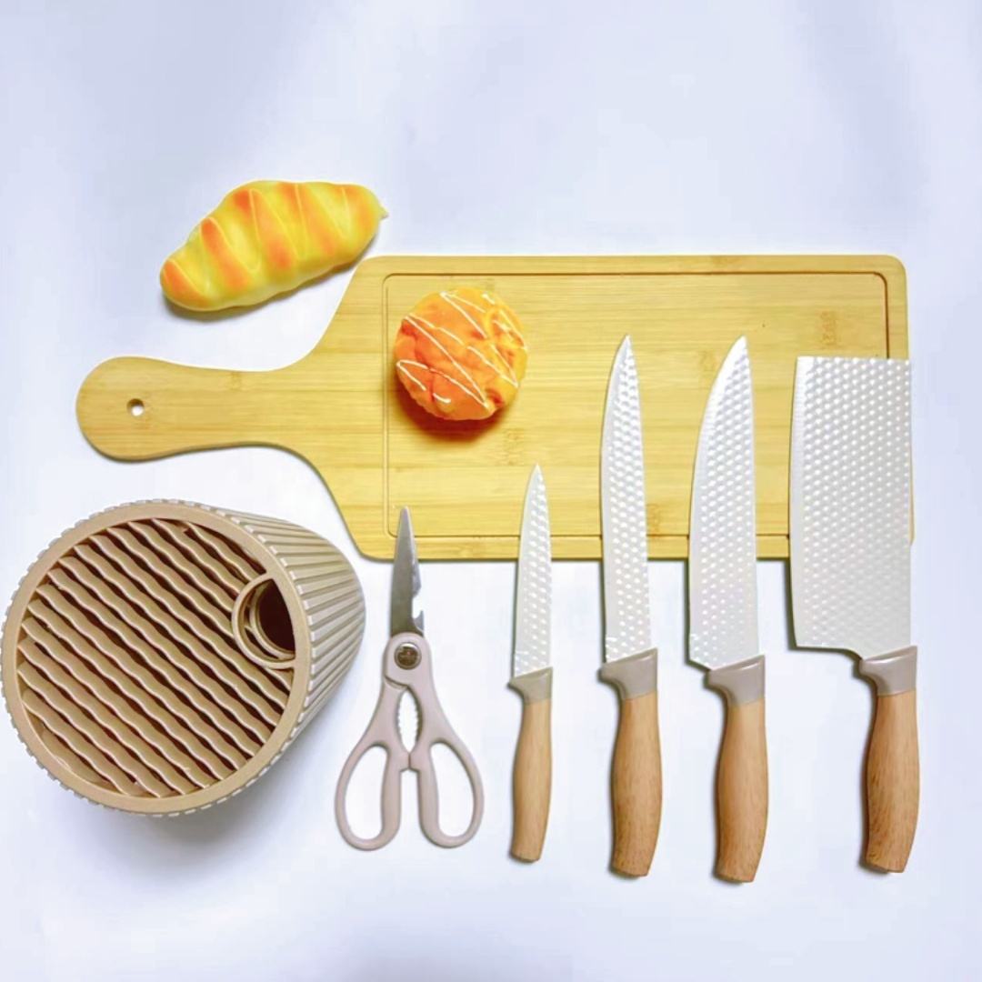 9 Pieces Kitchen Knife Set