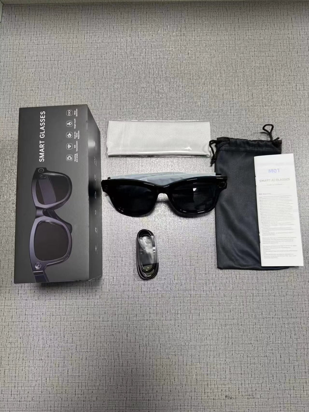 ROYALTENIC WiFi Smart Camera Glasses