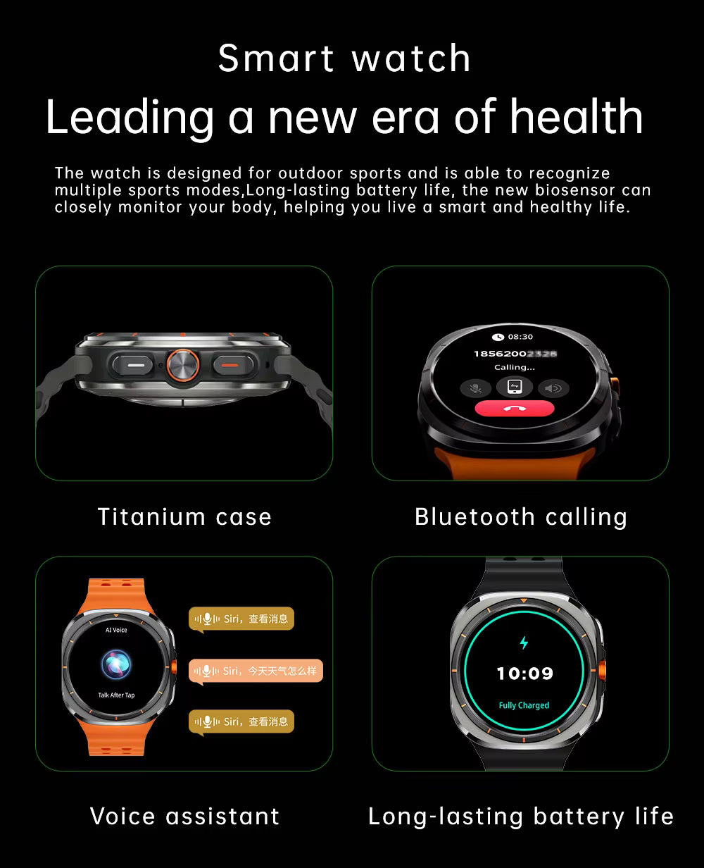 Samsung Galaxy Watch 7 Ultra - Titanium Smartwatch with Advanced Health Tracking