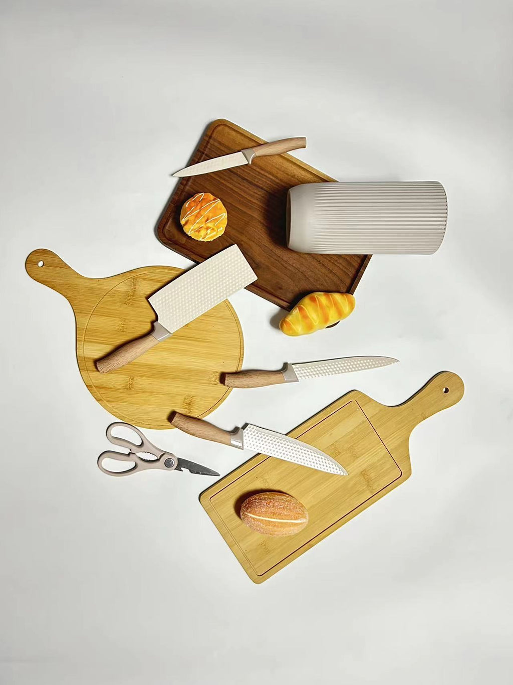 9 Pieces Kitchen Knife Set