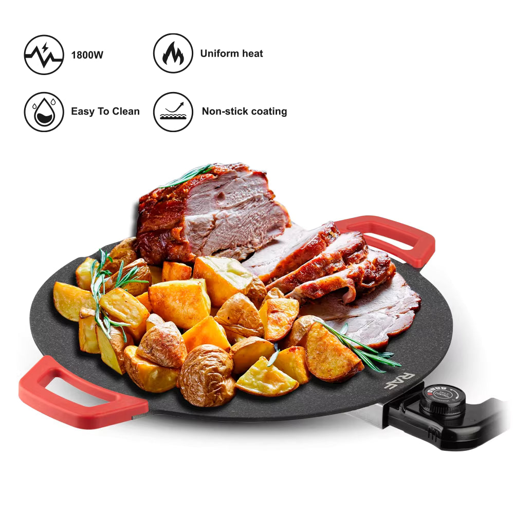 Non-Stick Electric Indoor Grill Pan